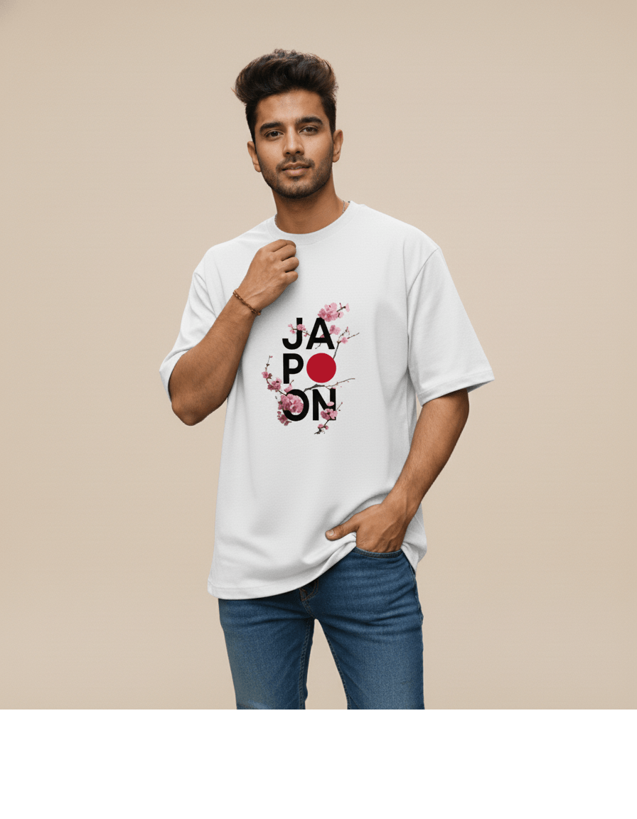Japan Unisex Oversized T-Shirt - WitWear.in -