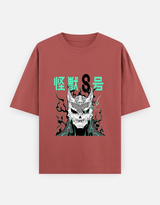 KAIJU No 8 Oversized T-Shirt - WitWear.in -