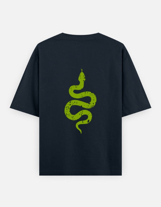 SNAKE Oversized T-Shirt - WitWear.in -
