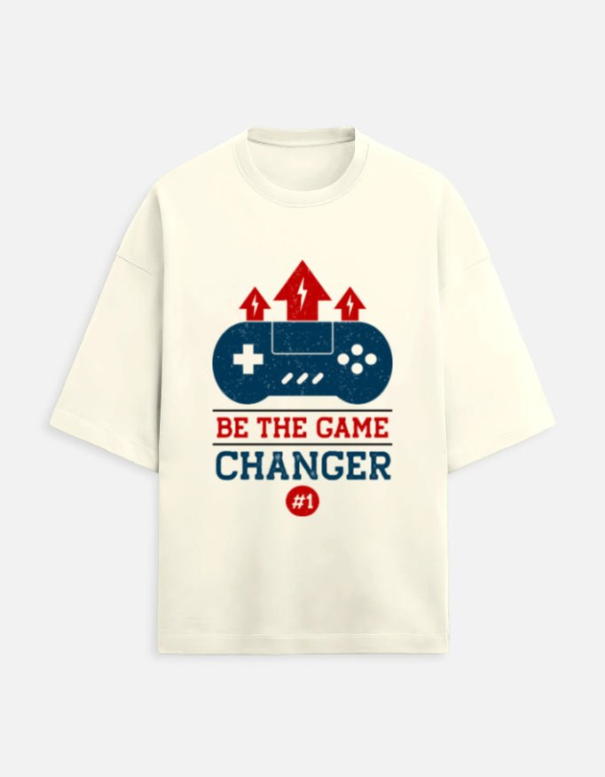 Game Changer Unisex Oversized Tee - WitWear.in - 