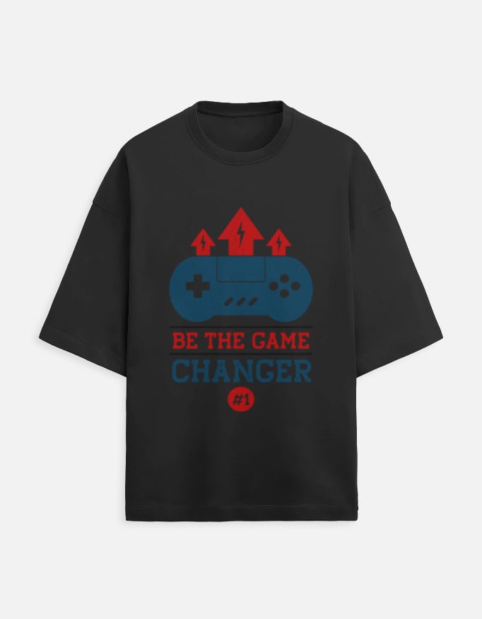 Game Changer Unisex Oversized Tee - WitWear.in - 