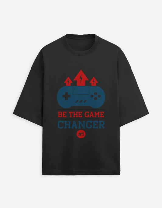 Game Changer Unisex Oversized Tee - WitWear.in - 