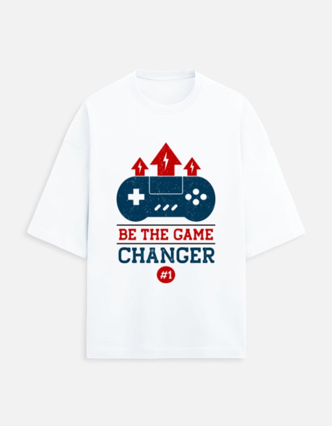 Game Changer Unisex Oversized Tee - WitWear.in - 