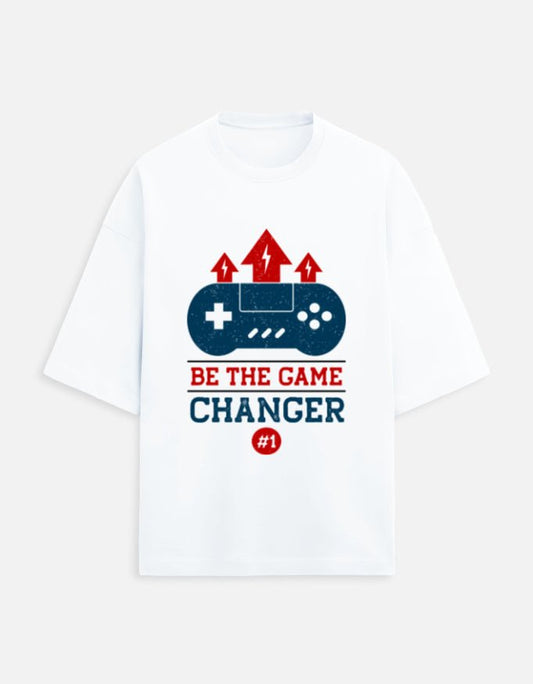 Game Changer Unisex Oversized Tee - WitWear.in - 
