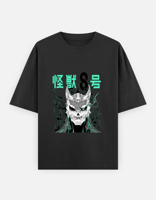 KAIJU No 8 Oversized T-Shirt - WitWear.in - 