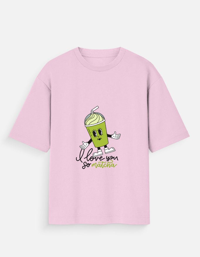MATCHA Unisex Oversized T-Shirt - WitWear.in - 