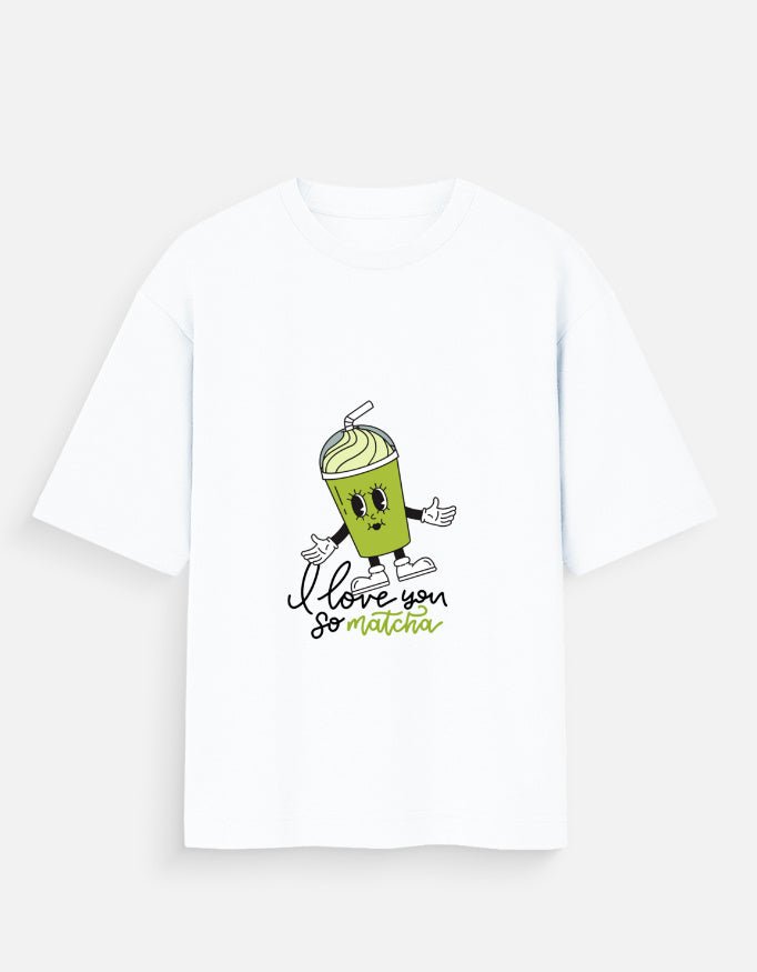 MATCHA Unisex Oversized T-Shirt - WitWear.in - 