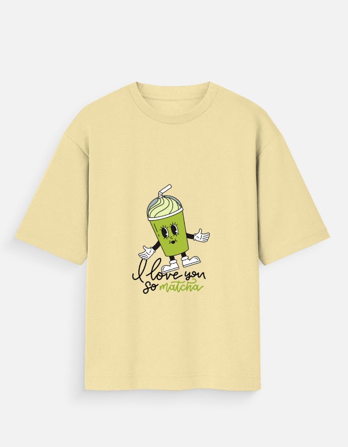MATCHA Unisex Oversized T-Shirt - WitWear.in - 