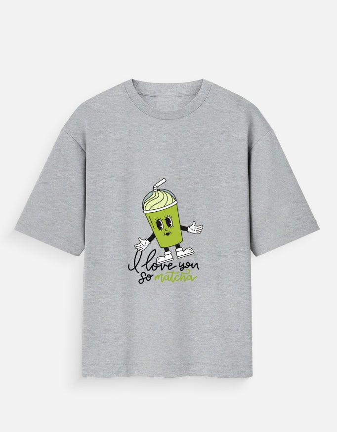 MATCHA Unisex Oversized T-Shirt - WitWear.in - 