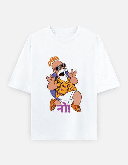 Oh No ! Unisex Oversized T-Shirt - WitWear.in - 