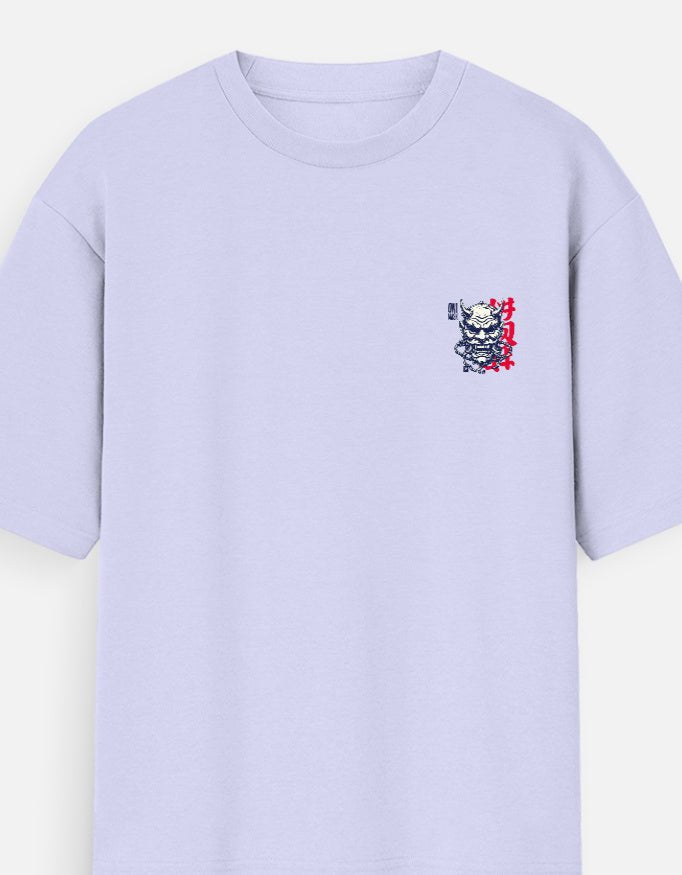 Oni Mask Unisex Oversized T-Shirt - WitWear.in - 