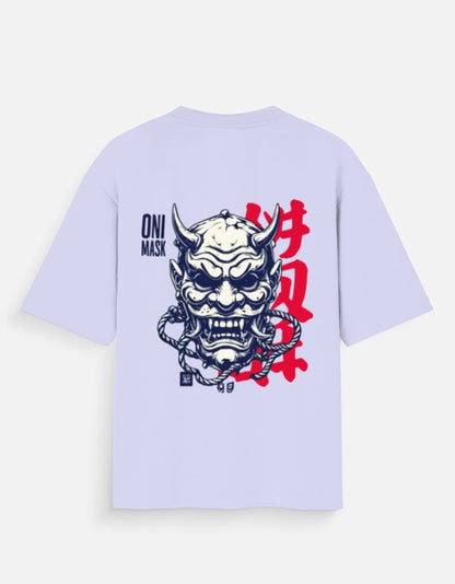 Oni Mask Unisex Oversized T-Shirt - WitWear.in - 