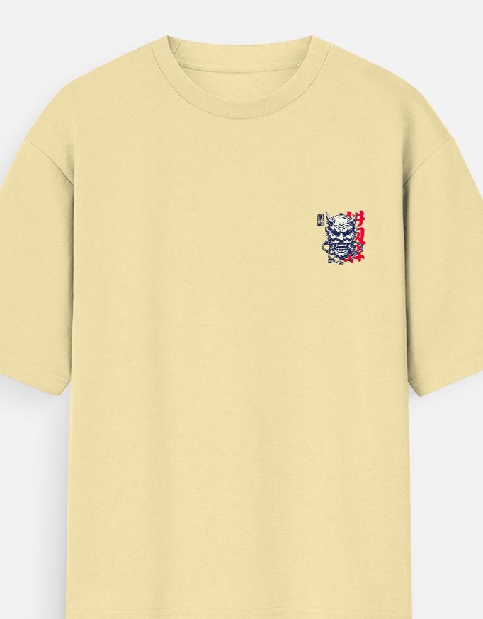 Oni Mask Unisex Oversized T-Shirt - WitWear.in - 