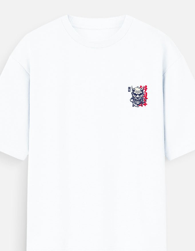 Oni Mask Unisex Oversized T-Shirt - WitWear.in - 