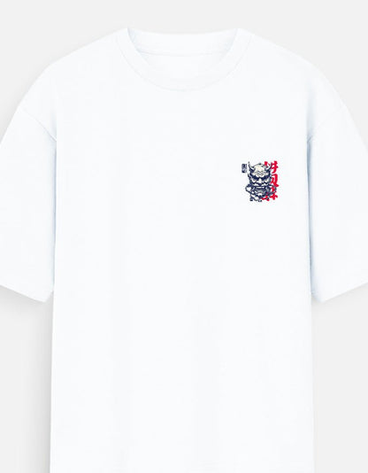 Oni Mask Unisex Oversized T-Shirt - WitWear.in - 