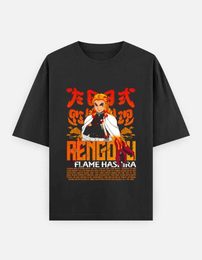 RENGOKU Oversized Classic T-Shirt - WitWear.in - 