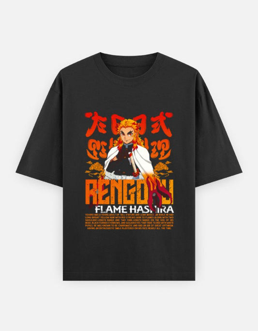RENGOKU Oversized Classic T-Shirt - WitWear.in - 