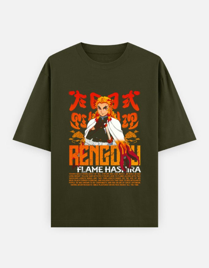 RENGOKU Oversized Classic T-Shirt - WitWear.in - 