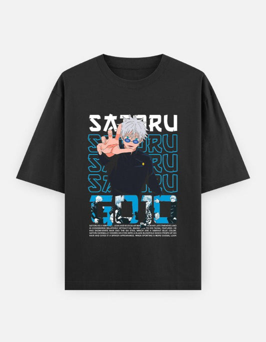 SATORU GOJO Oversized T-Shirt - WitWear.in - 