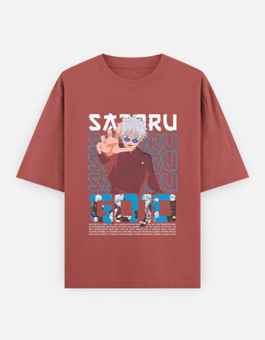 SATORU GOJO Oversized T-Shirt - WitWear.in - 