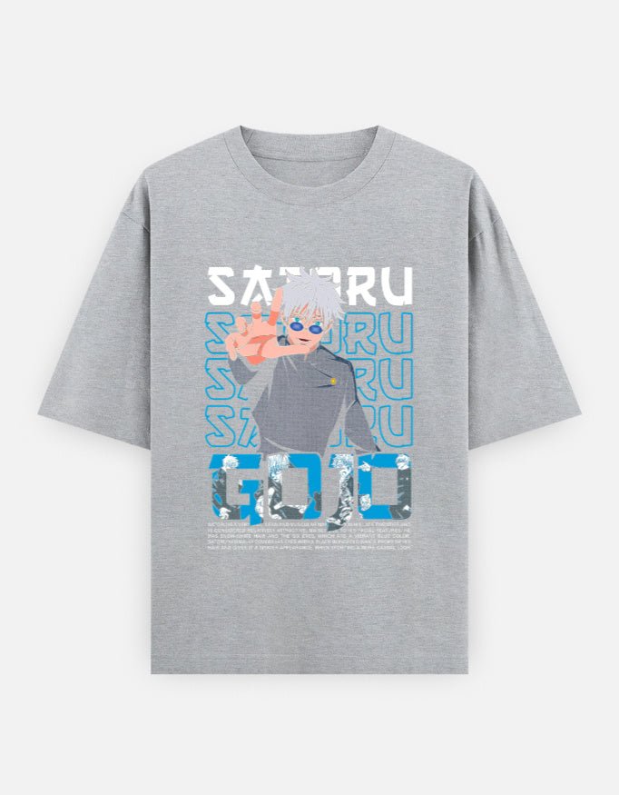 SATORU GOJO Oversized T-Shirt - WitWear.in - 