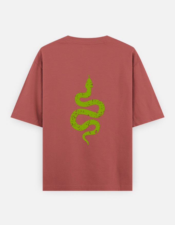 SNAKE Oversized T-Shirt - WitWear.in - 