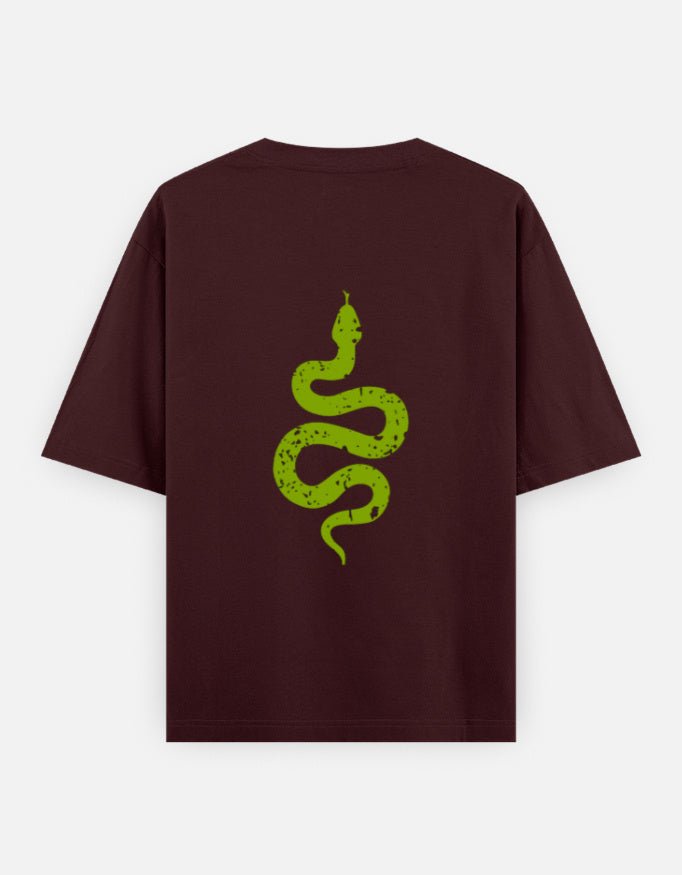 SNAKE Oversized T-Shirt - WitWear.in - 