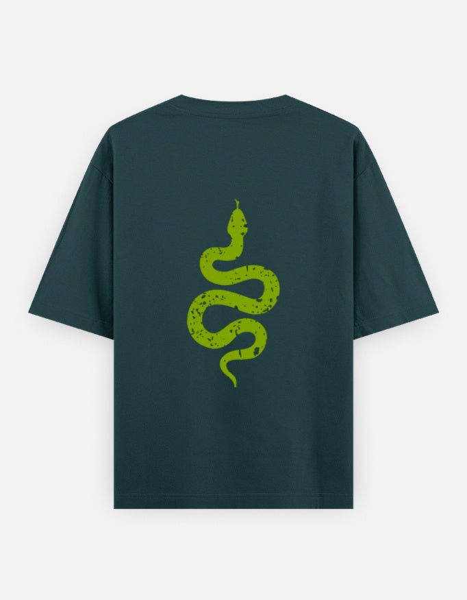 SNAKE Oversized T-Shirt - WitWear.in - 