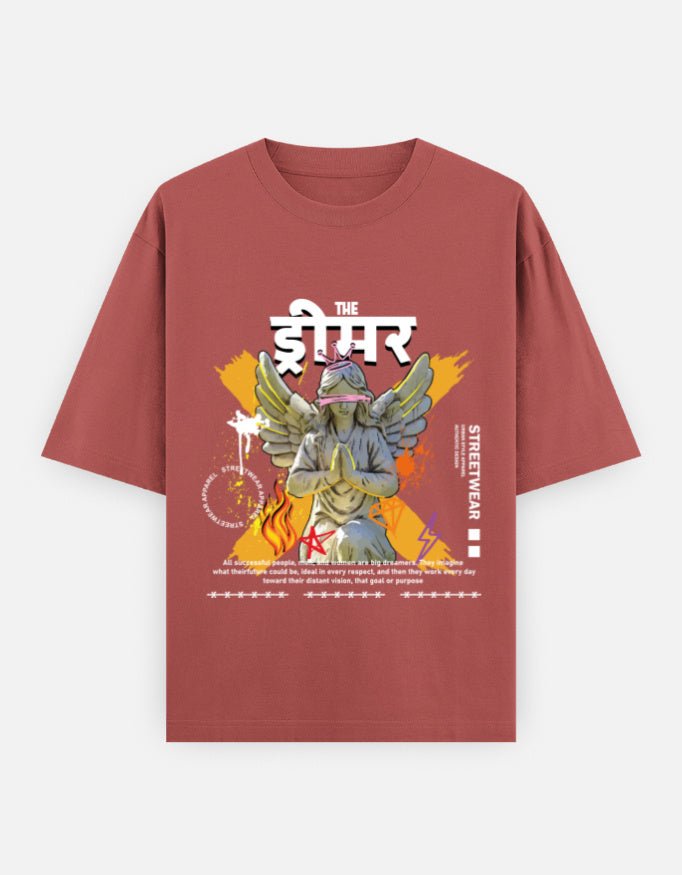 The Dreamer Unisex Oversized T-Shirt - WitWear.in - 