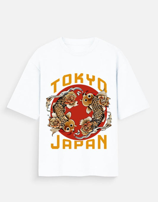 Tokyo Unisex Oversized T-Shirt - WitWear.in - 